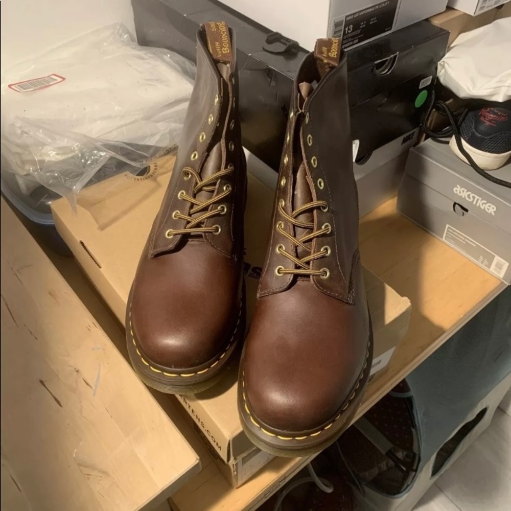 Dr. Martens 1460 Aztec Crazy Horse. Condition is "New with box".
